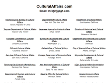 Tablet Screenshot of culturalaffairs.com